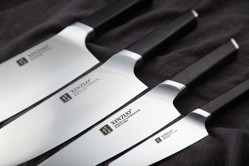 Xinzuo B13S 5 Pcs German High Carbon Steel Kitchen Knives Kitchen